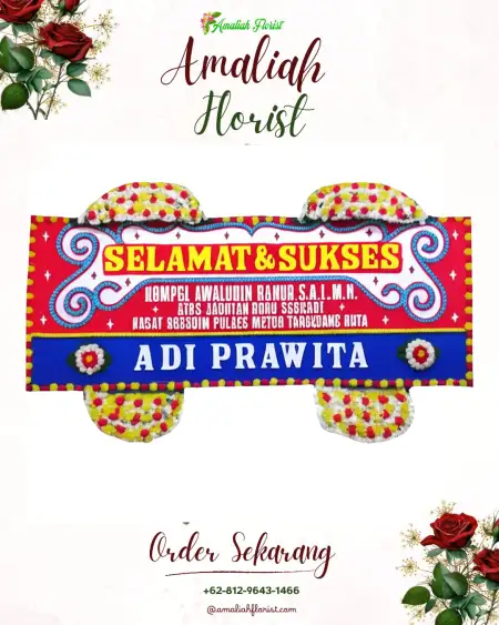 Papan Bunga Ucapan Selamat Jayamakmur